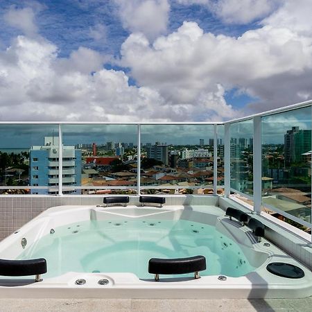 Loft Aconchegante, Vista Mar Lateral, Vaga Privativa Apartment Салвадор Екстериор снимка