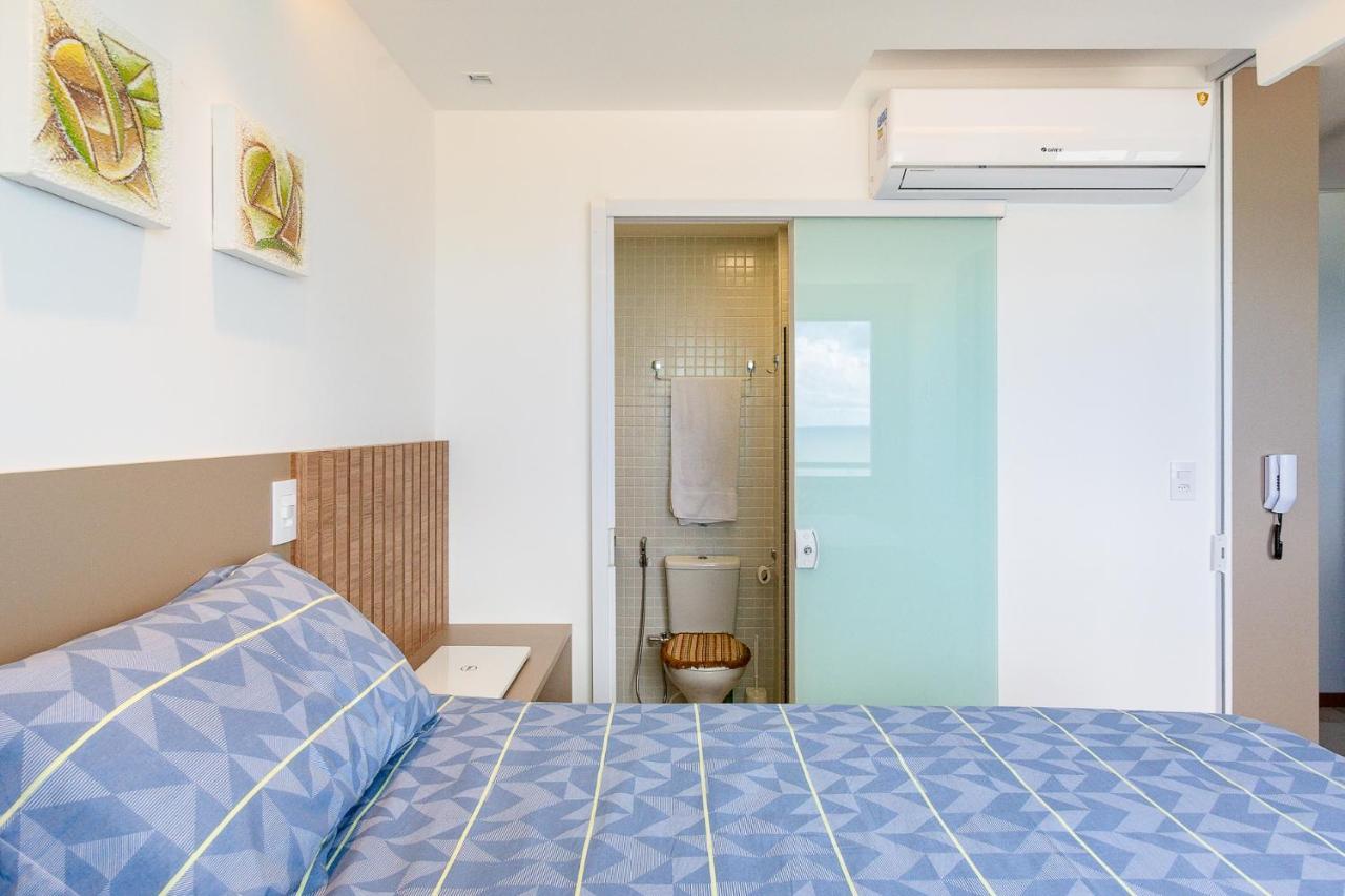 Loft Aconchegante, Vista Mar Lateral, Vaga Privativa Apartment Салвадор Екстериор снимка