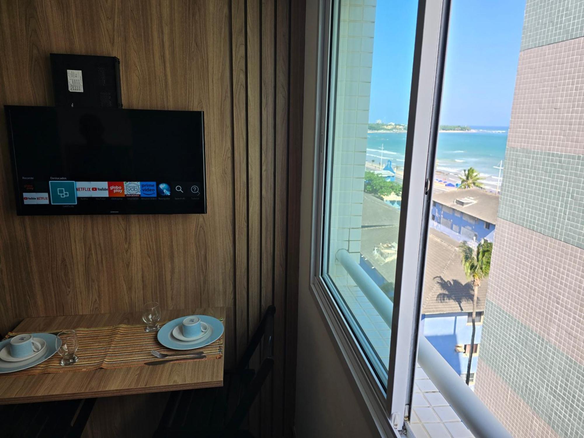 Loft Aconchegante, Vista Mar Lateral, Vaga Privativa Apartment Салвадор Екстериор снимка